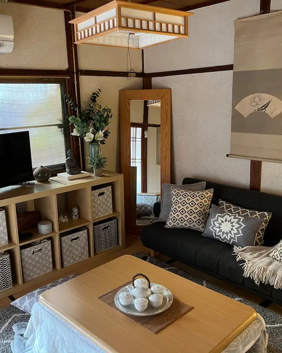 Inside Cozy Kyoto Cottage